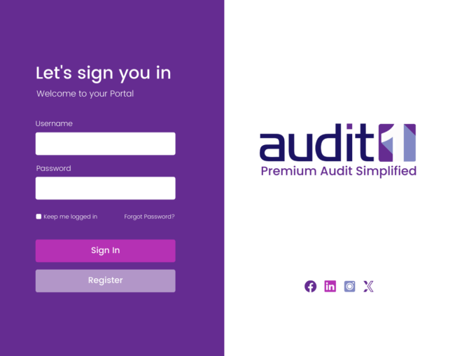 Audit 1 Portal UI-UX